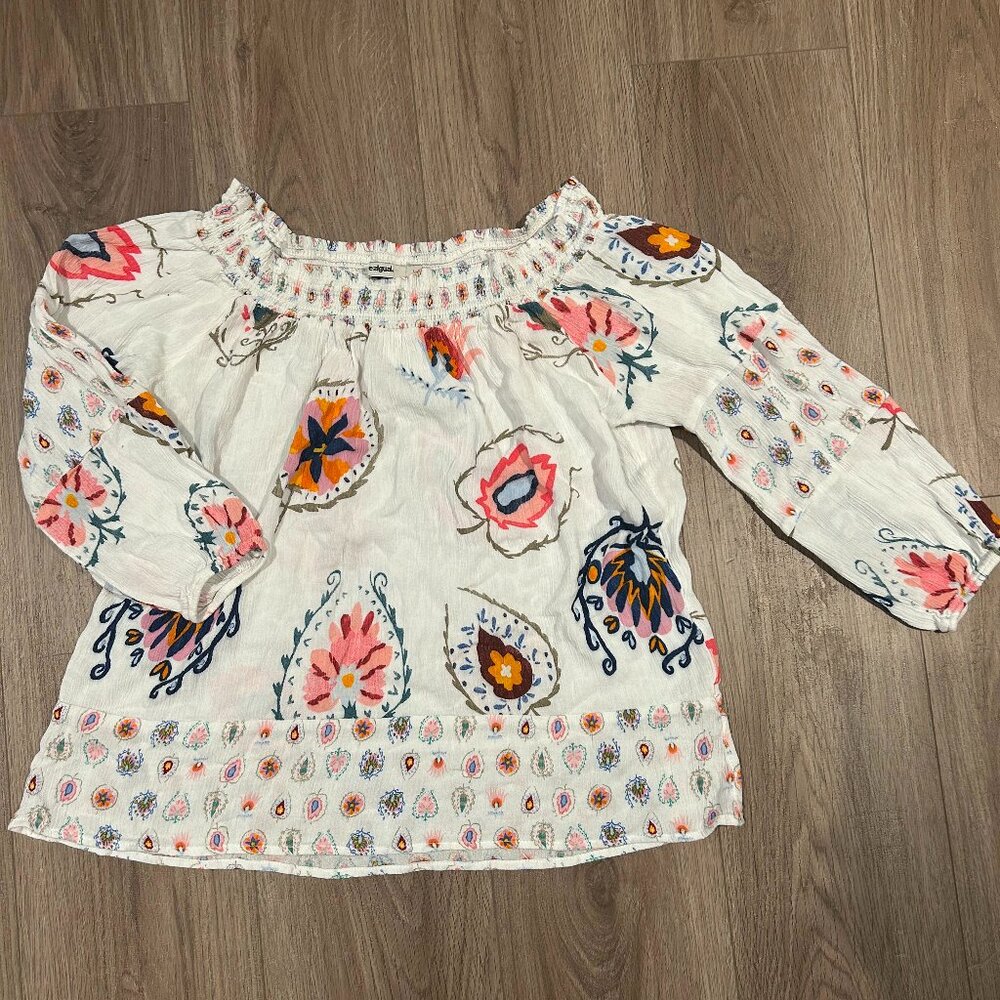 Desigual Off-Shoulder Top